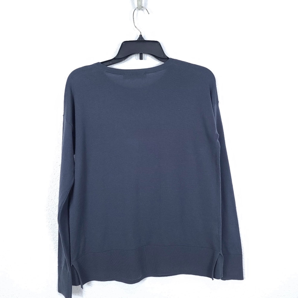LOFT Elephant Boho Embroidered Lightweight Sweater - Picture 8 of 10